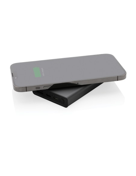 Powerbank wireless 5W da 5000 mAh in alluminio RCS Terra